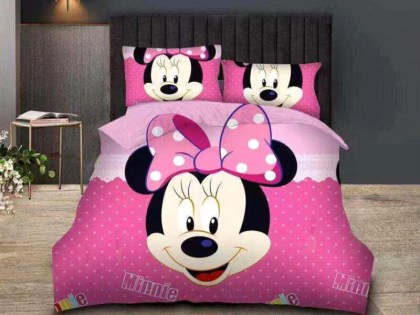 Παιδικό Πάπλωμα Μικροΐνες Disney Minie Mouse Γαρύφαλλο 150x220 | Γαρύφαλλο - Λευκά Είδη